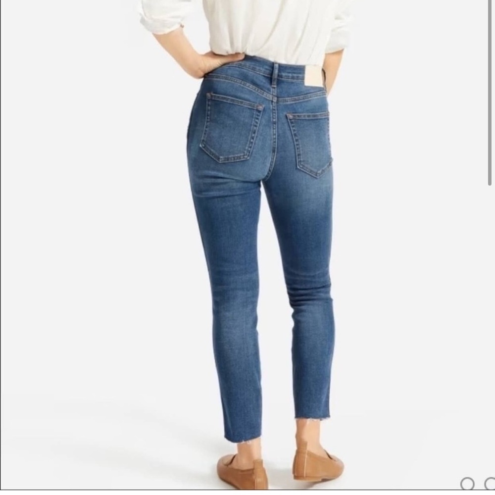 Everlane high rise vintage Jean button fly - Picture 2 of 10